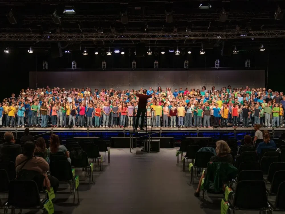 Konzert beim Schweizer Kinder- und Jugendchorfestival 2022 - Eulachhallen Winterthur