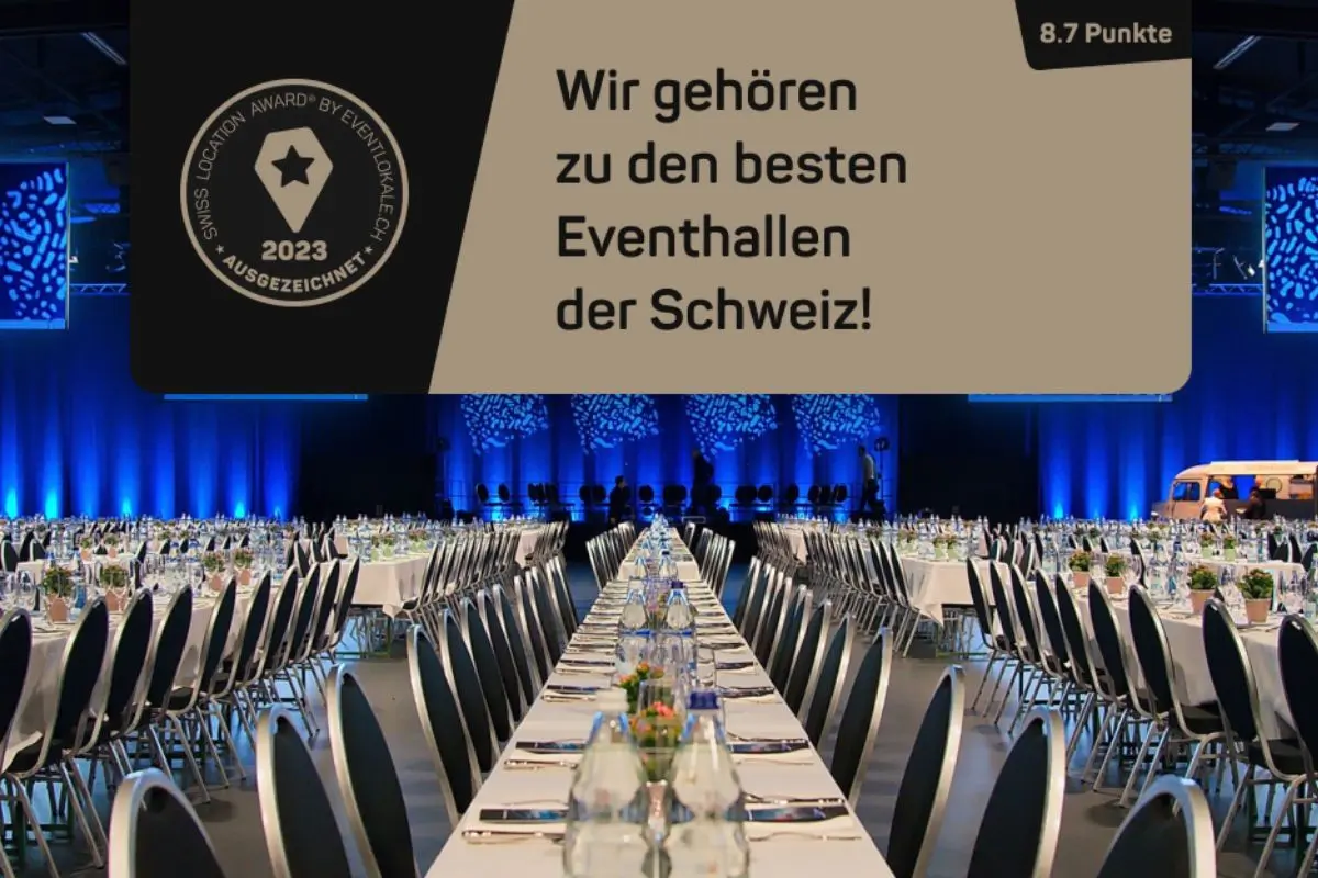 Eulachhallen Winterthur - Beste Eventhallen Schweiz - Swiss Location Award