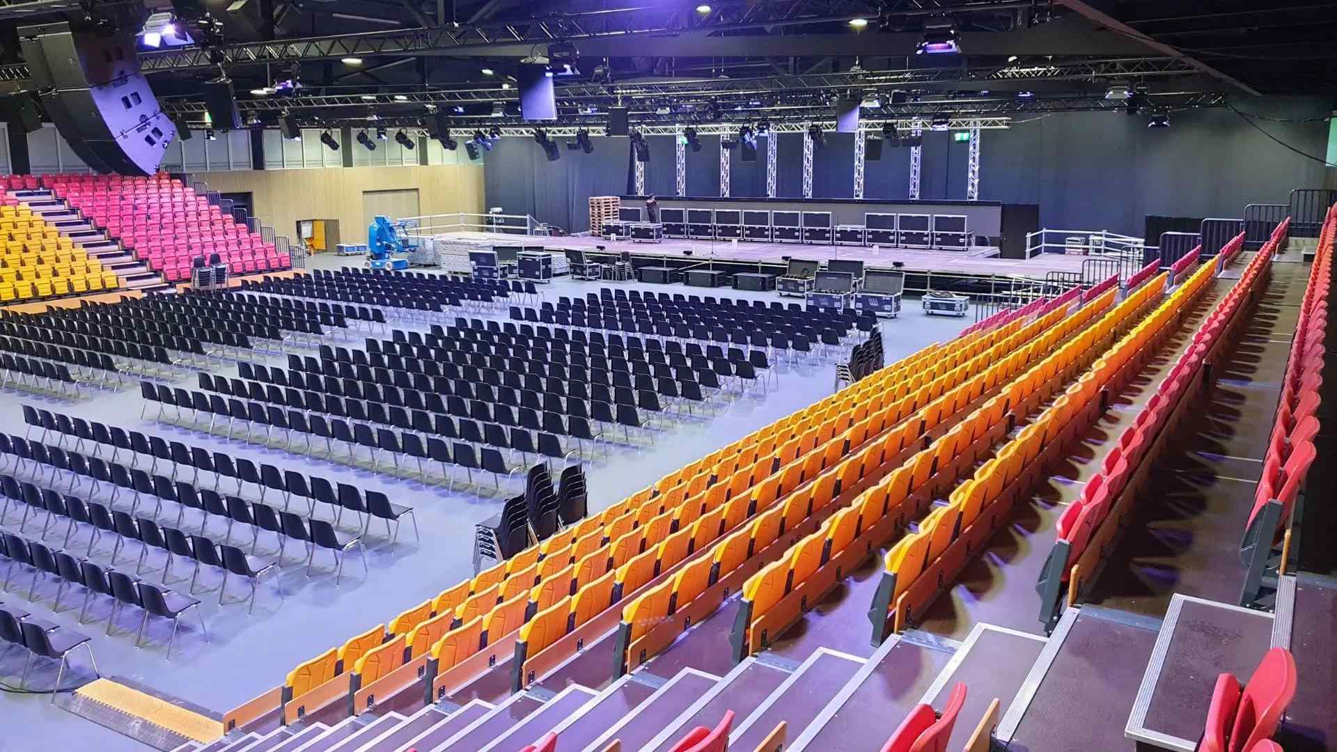 Eventhalle Winterthur - Arena Bestuhlung - Eulachhallen