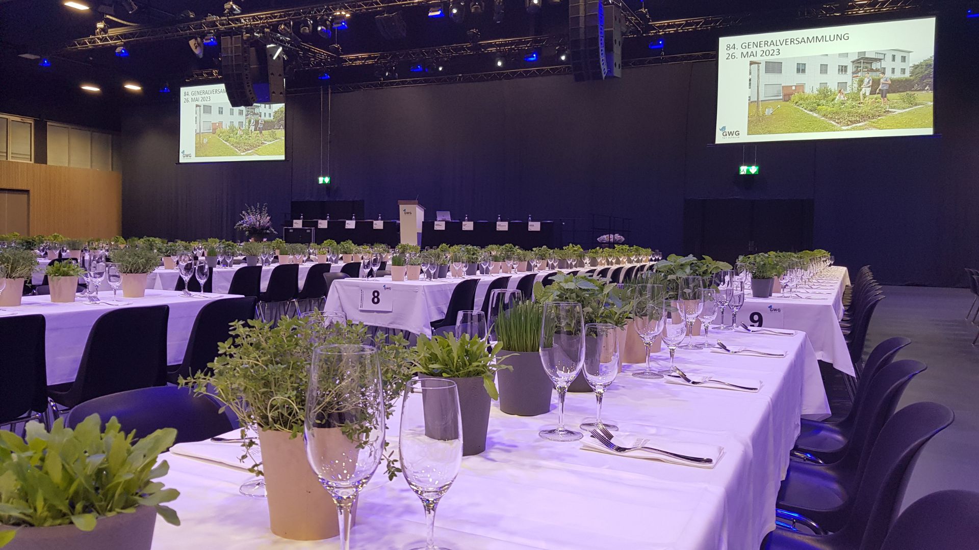 Generalversammlung GWG 2023 Eulachhallen Winterthur