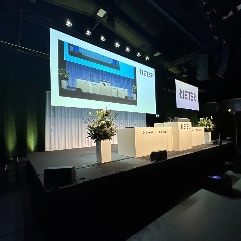 Generalversammlung Sulzer und Rieter in den Eulachhallen Winterthur