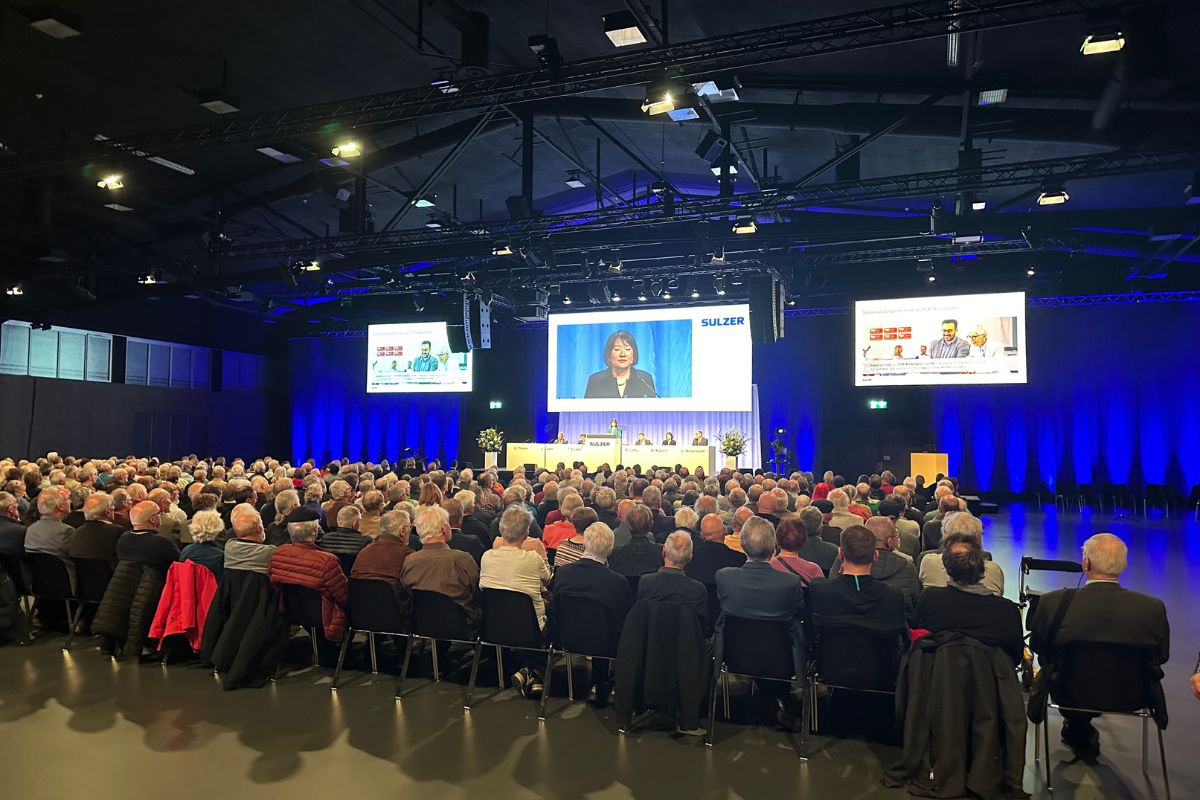Generalversammlung Sulzer AG 2024 - Gäste