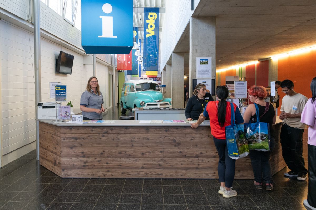 Fachmesse für Volg - Messehalle Winterthur - Foyer