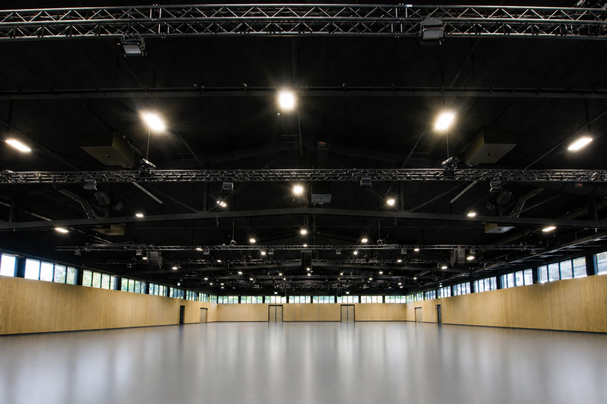 Moderne Eventhalle Winterthur - Eulachhallen Halle 1